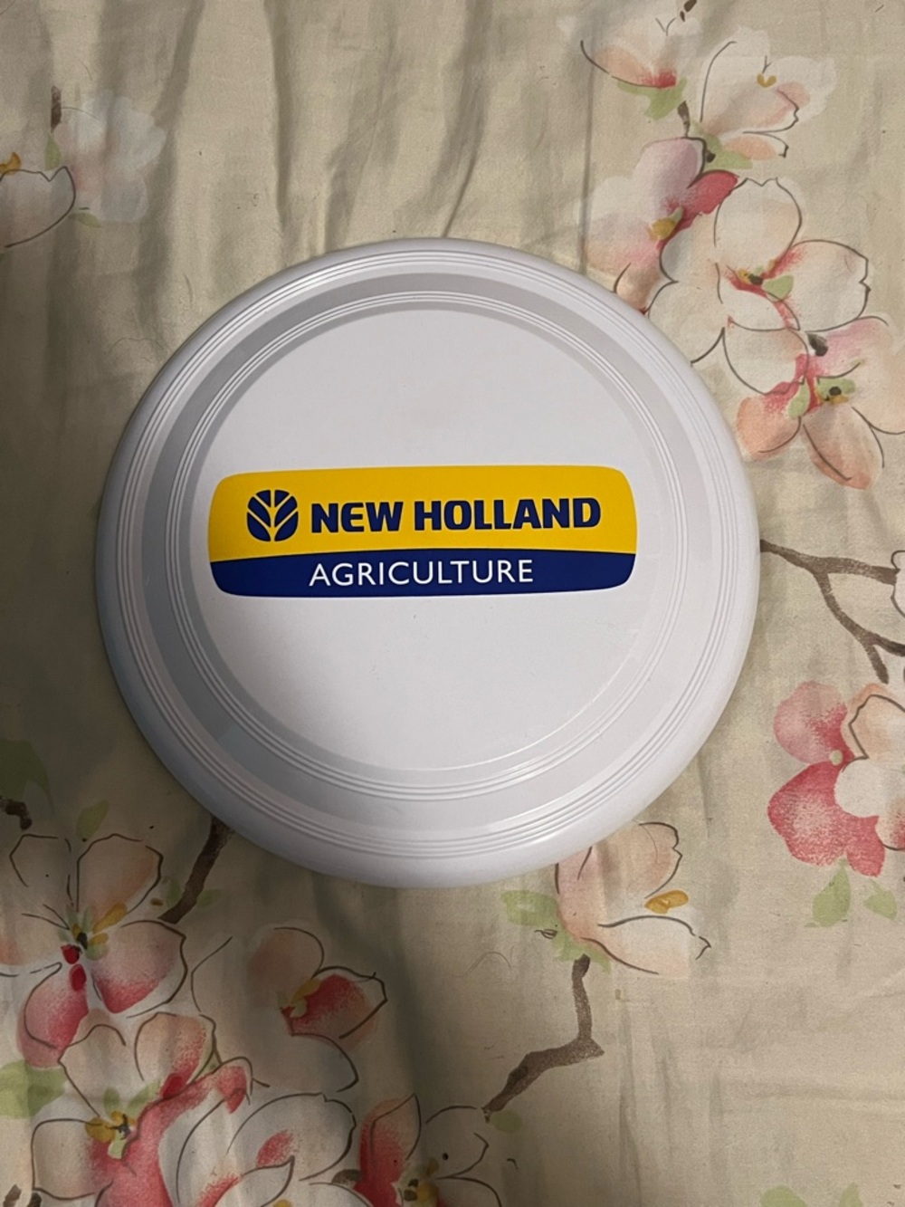 New Holland Agriculture frisbee